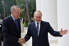 Путин и Эрдоган встретились в «Руси»