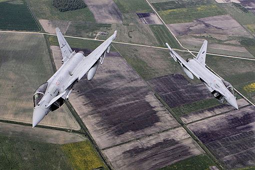 Размещенные в Литве истребители НАТО в июле 11 раз сопровождали военные самолеты РФ